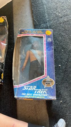 Star Trek TNG Lieutenant Worf Collector's Figurine by Enesco