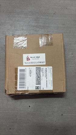 Natural gas regulator kit