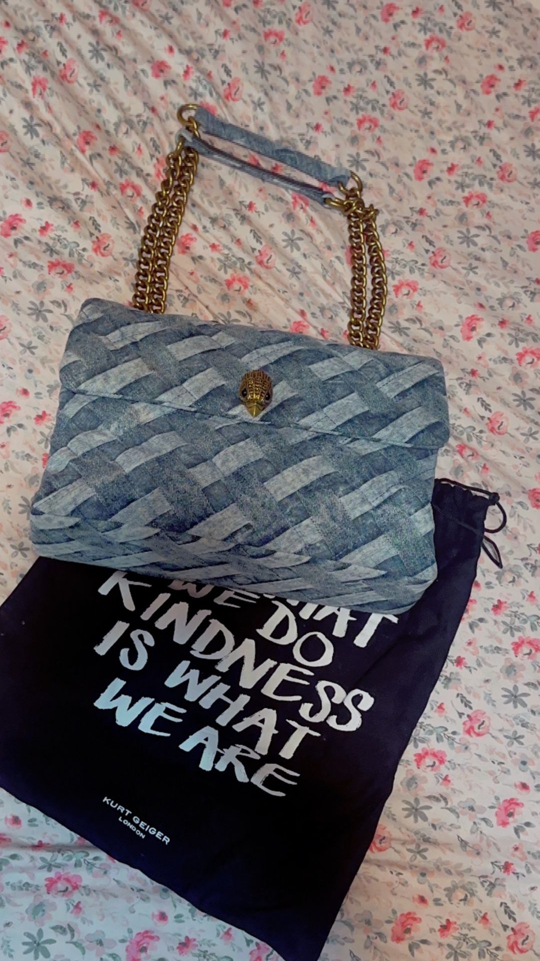 Kurt Geiger Denim Bag