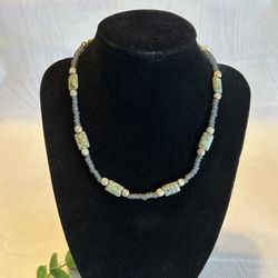 Artisanal Natural Stone Necklace