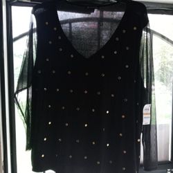 Hello this is Dress Top Never worn 3xl Stretch Also smoke free and pet free home