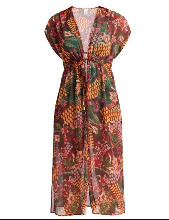 Womens Sz Small Long Dress Cover NWT
