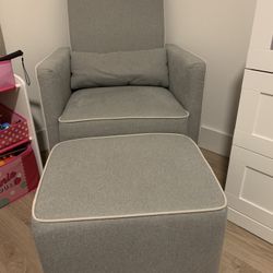 OLIVER GLIDER & OTTOMAN