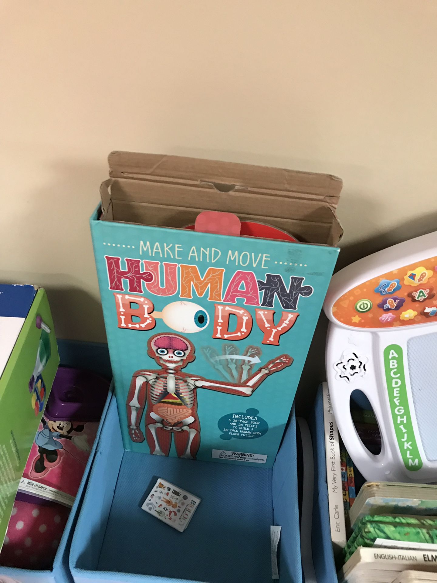 Human Body Puzzle Educational Game for Kids