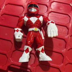 Red Power Ranger Action Figure