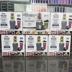 Ninja Professional Plus Nutri Blender Pro & Ninja Nutri Blender With Pro Extractor Blades ((Take It Home In Payments/ llévatelo a casa en pagos)