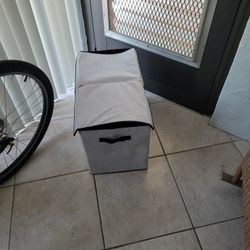 Canvas Storage Velcro Top
