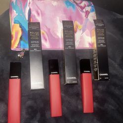 3 PIECES THE CHANEL ROUGE ALLURE LIQUID POWDER  Lip Color  960 Avant-Gardiste NEW in BOX
