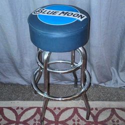 Blue Moon Bar Stool Chair Seat 