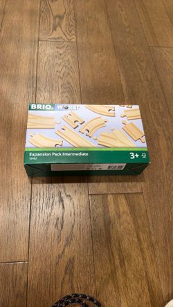 BRIO World Expansion Pack Intermediate Wooden Train Tracks – New, Never Used
