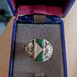 926 Navajo Old Sterling Silver Ring. 