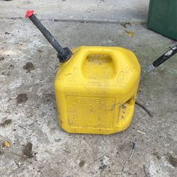 Diesel Can Container Jug 5 Gallon
