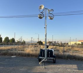 Light Tower Compact Diesel Towable
