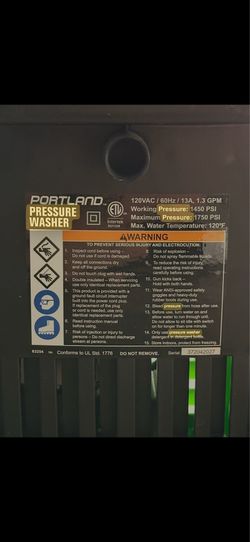 Portland Pressure Washer