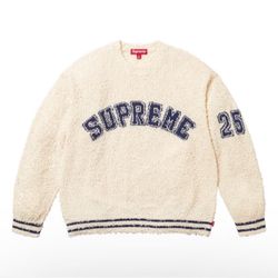 Supreme SS 25’ Textured Arc Sweater Size S