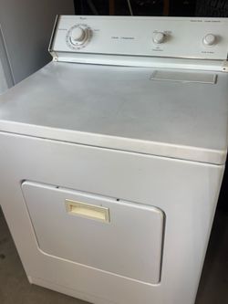 Whirpool Electric Dryer, Free Delivery And Installation 3 Months Of Warranty