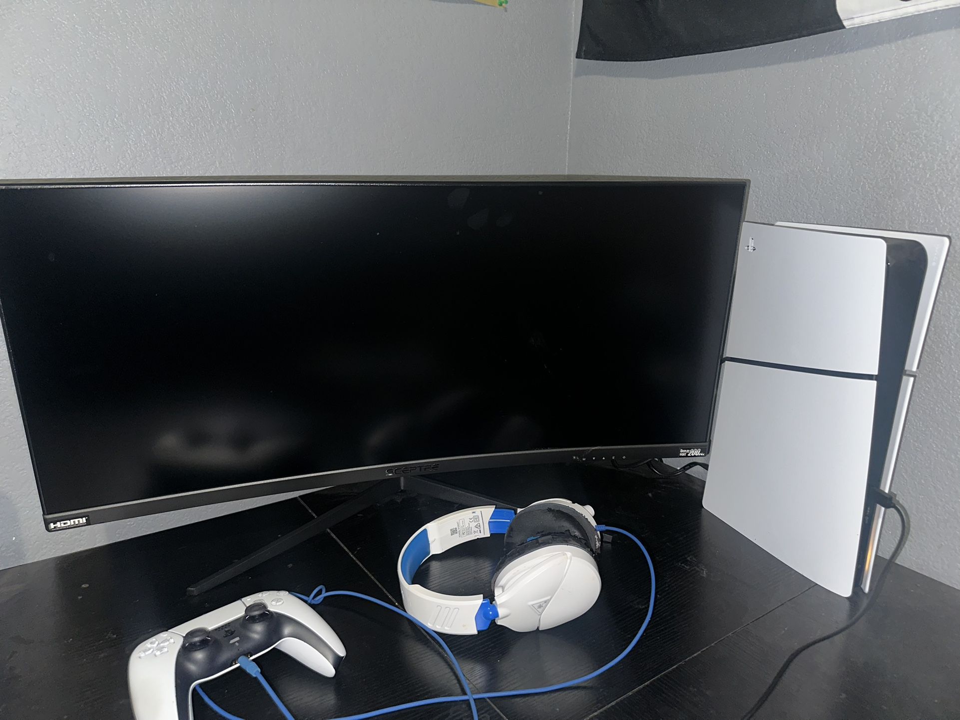 Ps5 Digital And 30inch Curved Monitor