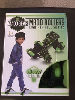 Madd Rollers Light-Up Heel Skates
