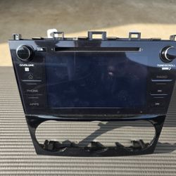 2020 Subaru WRX Head Steteo