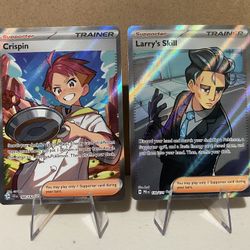 Pokemon Trainer Cards (2)