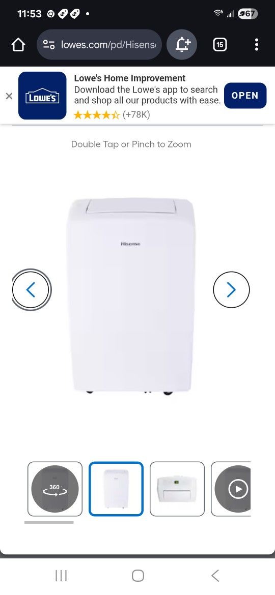 Hisense Air 8000 Conditioner