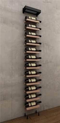 Wall Mounted Cable Wine Rack