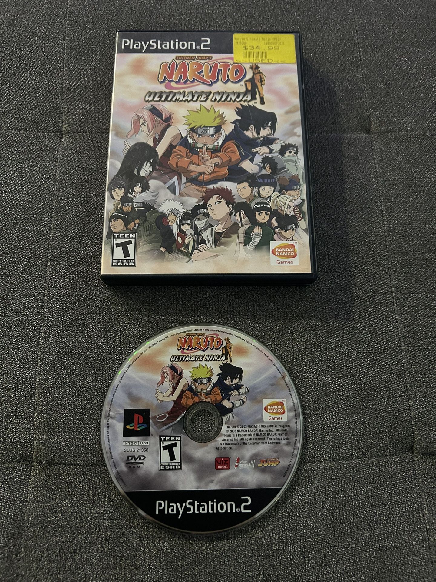 Naruto: Ultimate Ninja (PS2) 