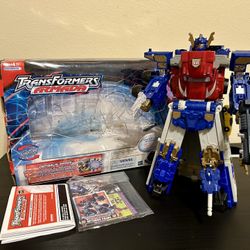 Optimus Prime Complete With Box! Transformers Armada