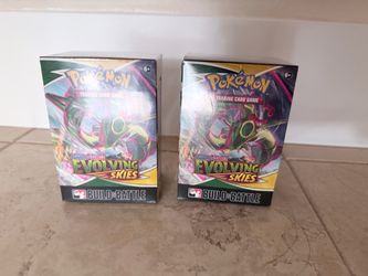Pokemon TCG: Build & Battle Evolving Skies Boxes
