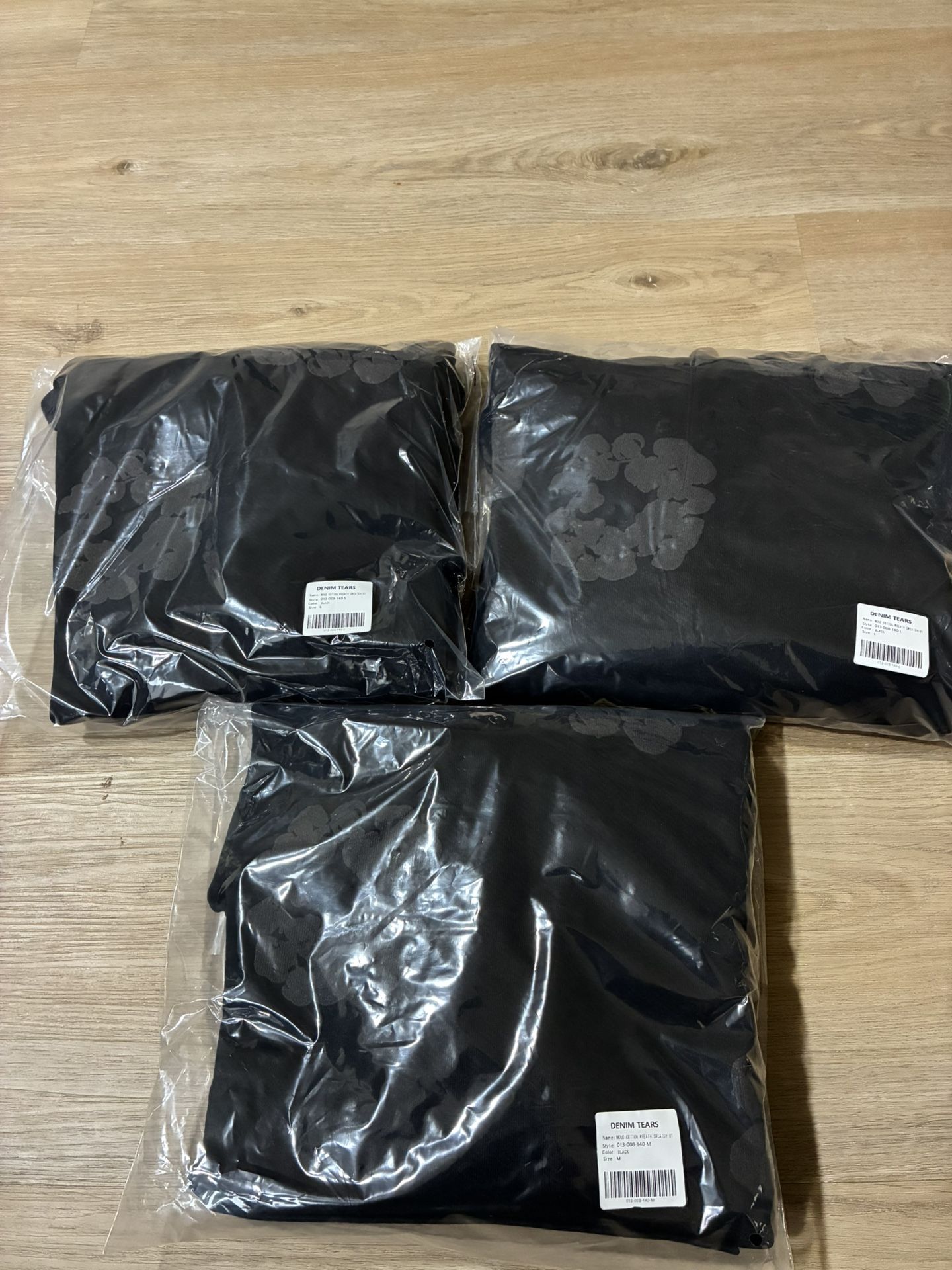 Monochrome Denim Tears Hoodies 🏆 (M)