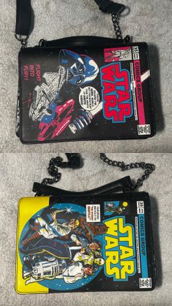 Star Wars reversible loungefly crossbody bag