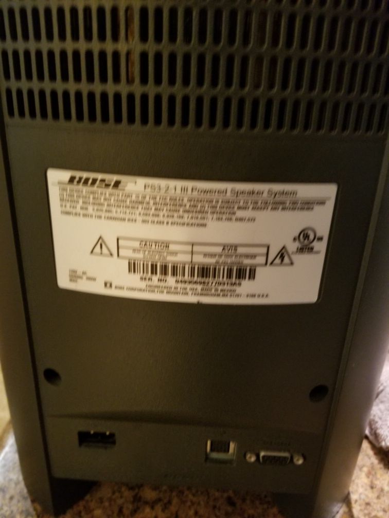 Bose DVD surround sound