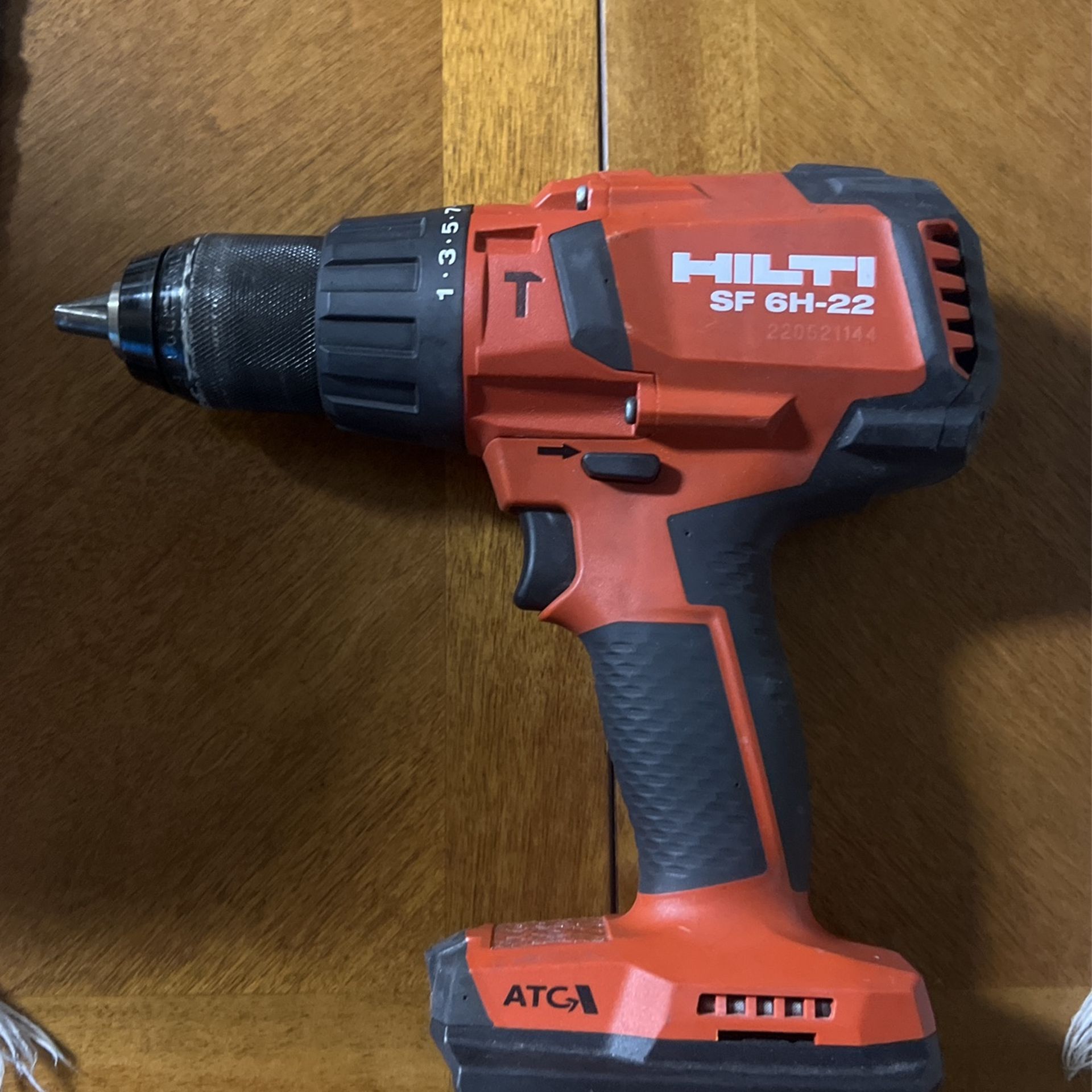 Sf 6h Hilti 22v HILTI SF 6H-A22 POWER CLASS CORDLESS 22V HAMMER DRILL