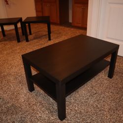 Coffee Table And Two End Tables