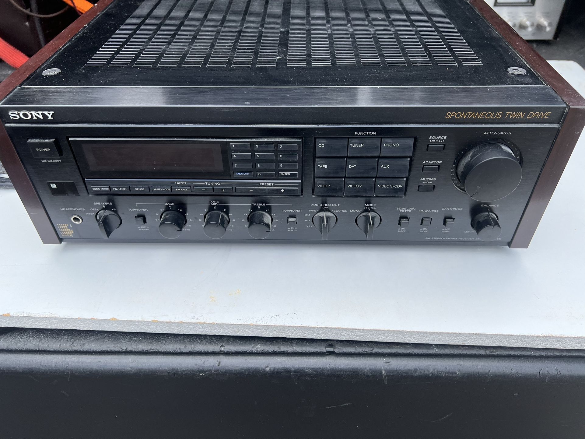 SONY® MODEL NO. STR-GX9ES FM STEREO/FM-AM RECEIVER