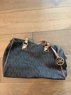 Michael Kors Speedy MK Logo Satchel Bag