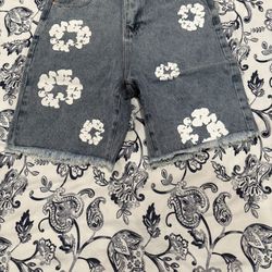 Denim Tears Denim Shorts Size Medium Brand New with Tags