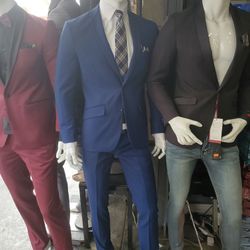 indigo blue suit