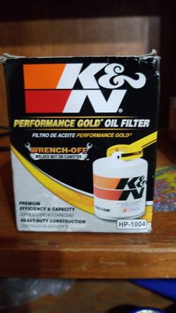 K&N Performance Gold Oil Filter