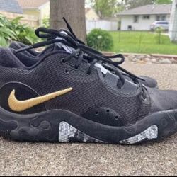 *BEST OFFERS*Nike Paul George PG 6 Sneakers Mens 9.5 Black Metallic Gold