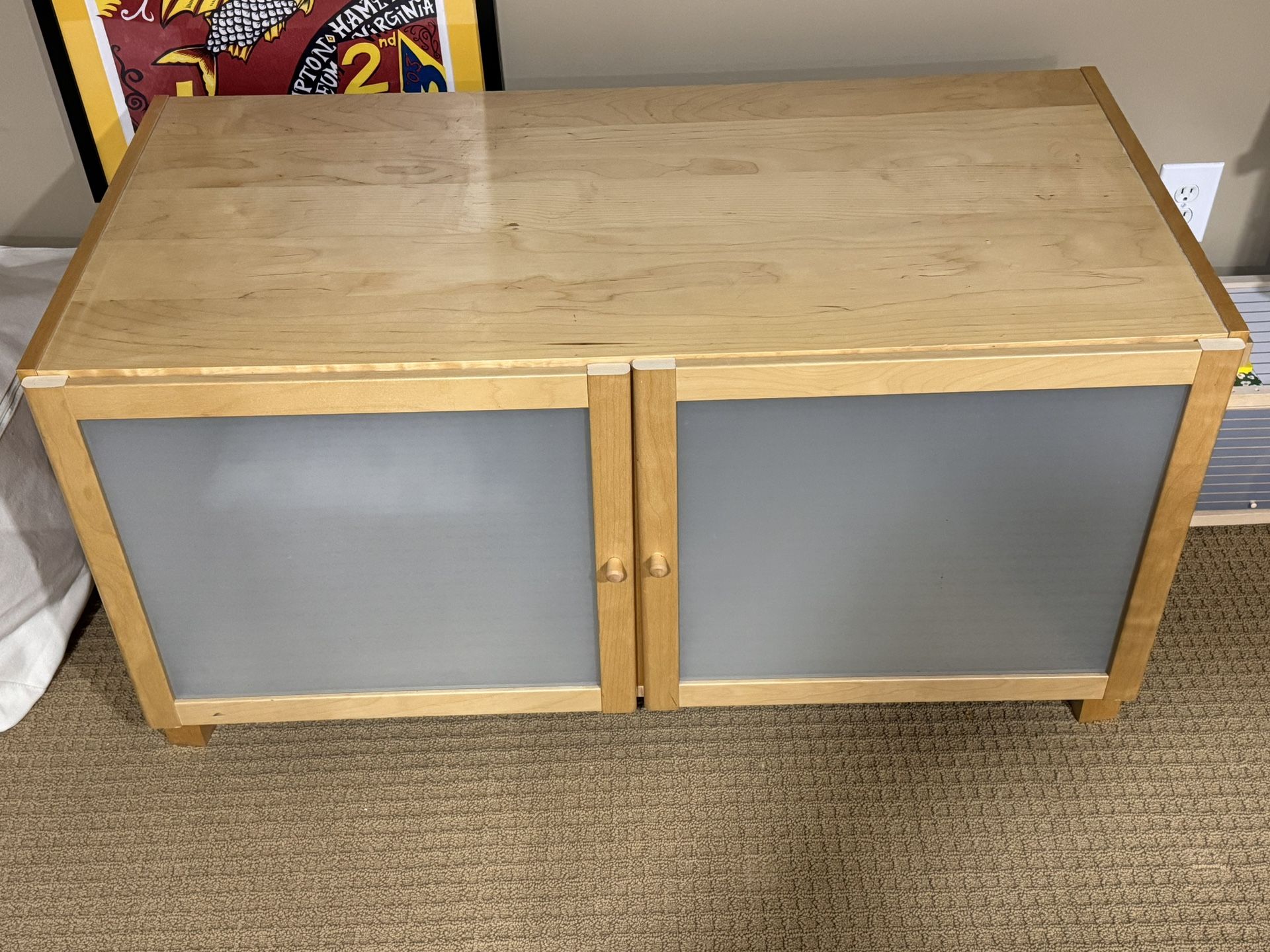 Wood TV/storage Cabinet 