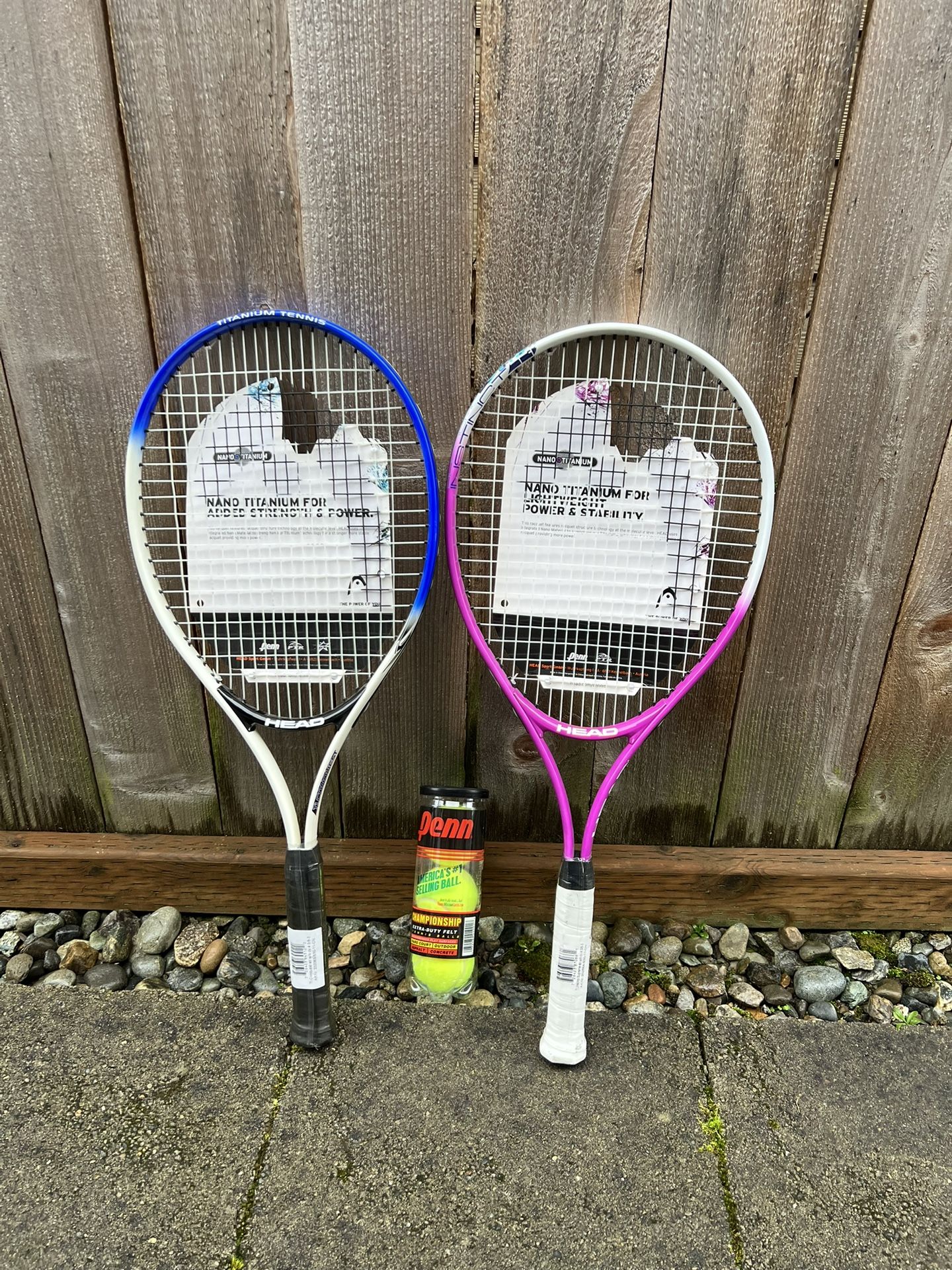 tennis rackets HEAD and Balls