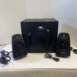 Logitech Z623 Home Console PC Speaker 2.1 Speaker System + Subwoofer - Tested