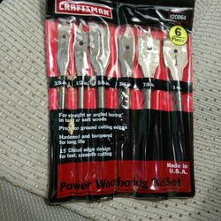 Craftsman Power Woodboring Bit Set