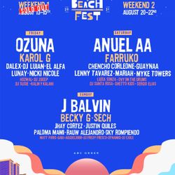 Weekend 2 VIP Baja Beach Fest 2021 Tickets