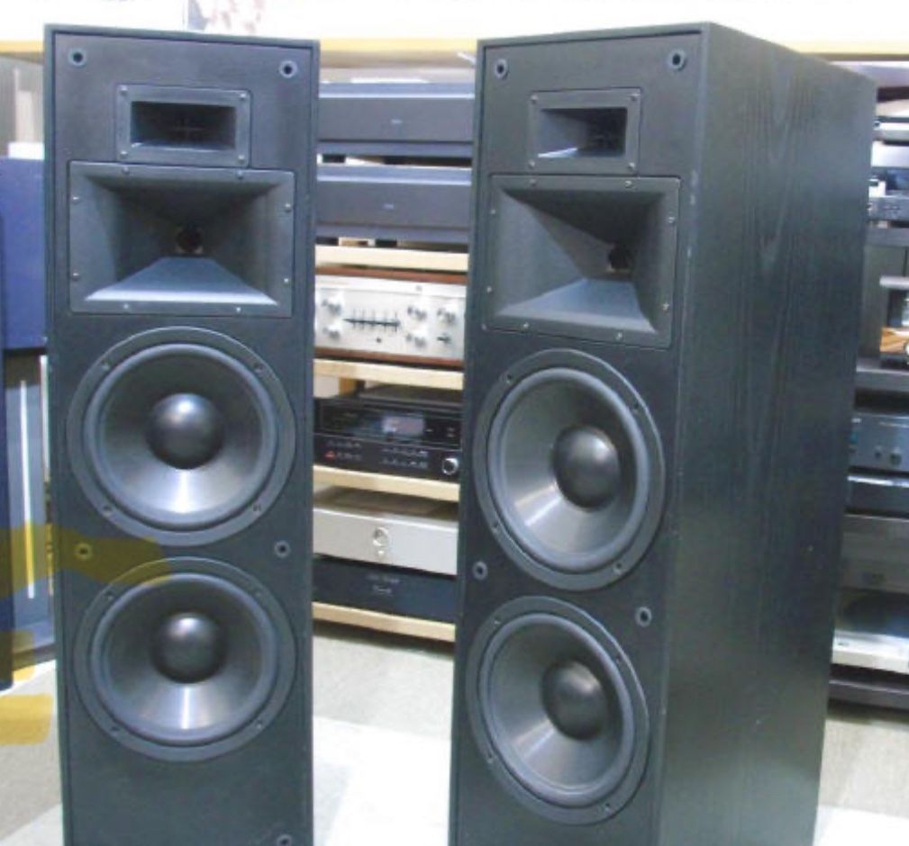 Klipsch KLF-30 Speakers KLF 30 Vintage Extremely Rare In Nearly Brand New Condition Condition
