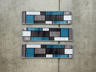 18 NEW carpet stair treads