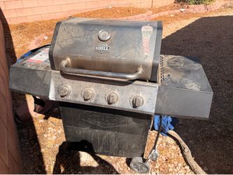 Four burner gas grill