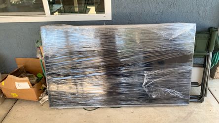 72” Hisense smart flat screen with stand and remote