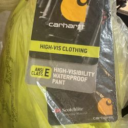 Carhartt Hi Vis Waterproof Pants